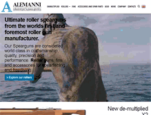 Tablet Screenshot of alemanni-sub.it