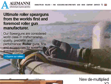 Tablet Screenshot of alemanni-sub.com